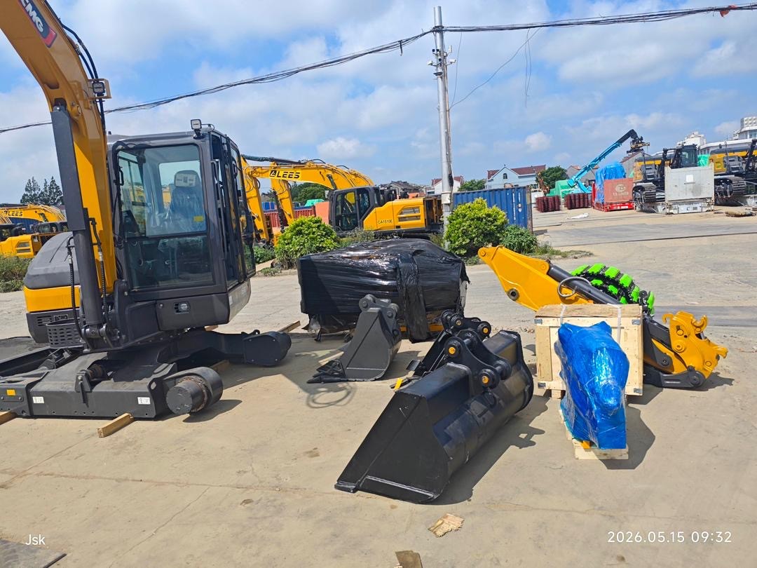 Excavadora XCMG XE60G Pro enviada a Fiyi, impulsando el desarrollo de infraestructura en el Pacífico Sur
